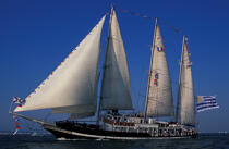 Capitan Miranda. © Philip Plisson / Plisson La Trinité / AA15978 - Photo Galleries - Three-masted schooner