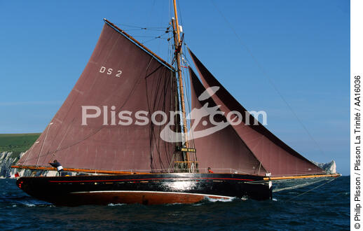 Jolie Brise. - © Philip Plisson / Plisson La Trinité / AA16036 - Photo Galleries - Sailing Pilot boat