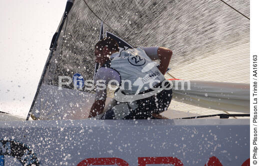 Louis Vuitton's Cup - Valence 2007 - © Philip Plisson / Plisson La Trinité / AA16163 - Nos reportages photos - BMW Oracle Racing