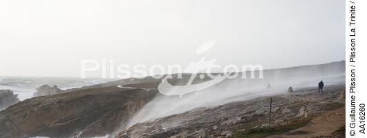 Tempête sur la côte sauvage de Quiberon - © Guillaume Plisson / Plisson La Trinité / AA16260 - Nos reportages photos - Tempêtes