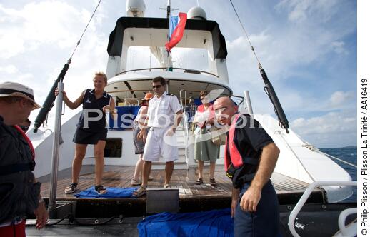 Le Ponant - © Philip Plisson / Plisson La Trinité / AA16419 - Photo Galleries - Deck [of boat]
