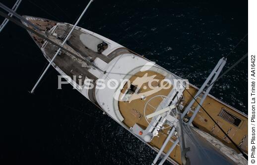 Le Ponant - © Philip Plisson / Plisson La Trinité / AA16422 - Photo Galleries - Elements of boat