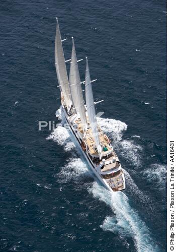 Le Ponant - © Philip Plisson / Plisson La Trinité / AA16431 - Nos reportages photos - Les Grands voiliers