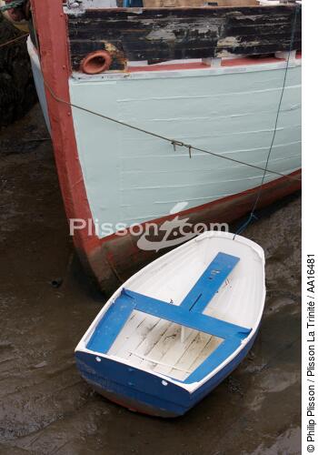 Falmouth, Angleterre - © Philip Plisson / Plisson La Trinité / AA16481 - Nos reportages photos - Marée basse