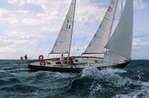 Pen-Duick II © Philip Plisson / Plisson La Trinité / AA16720 - Photo Galleries - Maxi-monohull Racing Yacht