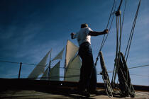 Pen-Duick © Philip Plisson / Plisson La Trinité / AA16733 - Photo Galleries - Yachting