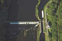 Lock in Hennebont region © Philip Plisson / Plisson La Trinité / AA16797 - Photo Galleries - Lock