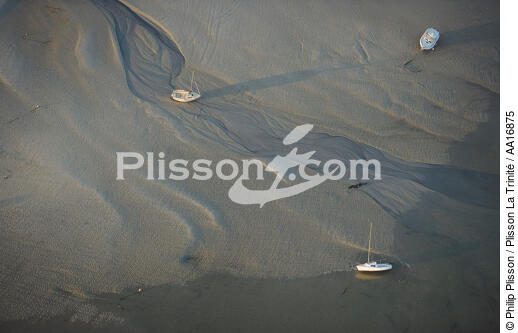 Le Pô, au fond de la baie de Quiberon. - © Philip Plisson / Plisson La Trinité / AA16875 - Nos reportages photos - Quiberon [Baie de]
