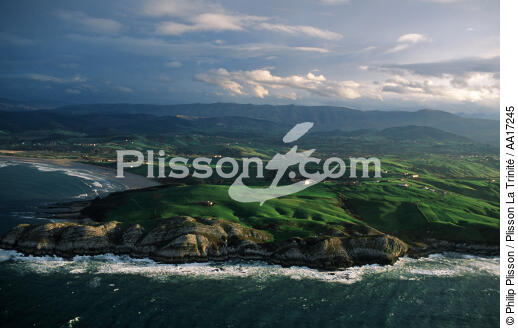 Cabo d'Oyambre - © Philip Plisson / Plisson La Trinité / AA17245 - Nos reportages photos - Site (Asturie)