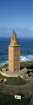 The Hercule Tower © Philip Plisson / Plisson La Trinité / AA17306 - Photo Galleries - Spain