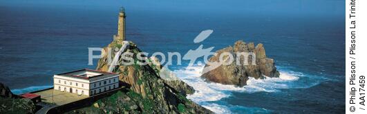 Cabo Villano - © Philip Plisson / Plisson La Trinité / AA17459 - Photo Galleries - Spanish Lighthouses
