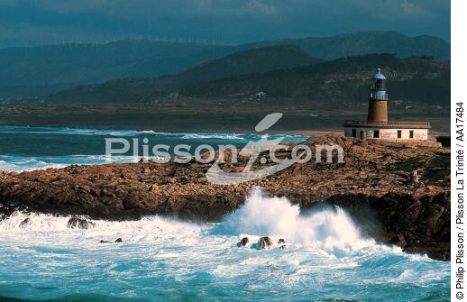 The lighthouse of Corrubedo - © Philip Plisson / Plisson La Trinité / AA17484 - Photo Galleries - Spanish Lighthouses