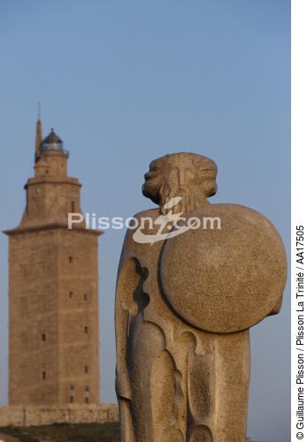 The lighthouse of Torre de Herculés - © Guillaume Plisson / Plisson La Trinité / AA17505 - Photo Galleries - Galicia