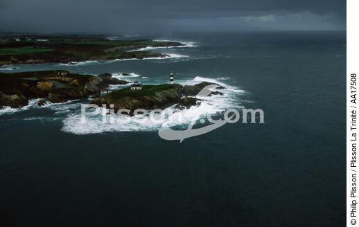 Le phare de Isla Pancha - © Philip Plisson / Plisson La Trinité / AA17508 - Nos reportages photos - Galice