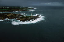 The lighthouse of Isla Pancha © Philip Plisson / Plisson La Trinité / AA17508 - Photo Galleries - Lighthouse [Galicia]