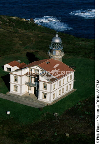 Le phare de Penas - © Philip Plisson / Plisson La Trinité / AA17512 - Nos reportages photos - Phare [Asturie]