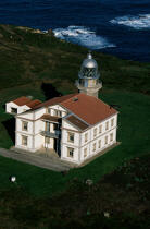Le phare de Penas © Philip Plisson / Plisson La Trinité / AA17512 - Nos reportages photos - Phare [Asturie]