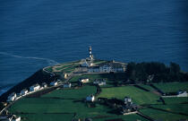 Le phare de San Agustin © Philip Plisson / Plisson La Trinité / AA17517 - Nos reportages photos - Phare [Asturie]