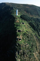 The lighthouse of Gorliz © Philip Plisson / Plisson La Trinité / AA17521 - Photo Galleries - Basque Country [The]