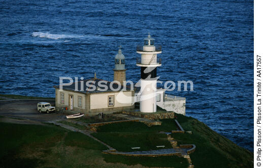 Lightouse of San Ciprian, Galicia, Spain - © Philip Plisson / Plisson La Trinité / AA17557 - Photo Galleries - Spanish Lighthouses