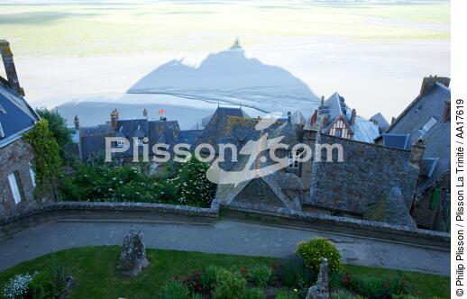 le Mont Saint-Michel - © Philip Plisson / Plisson La Trinité / AA17619 - Nos reportages photos - Site [50]