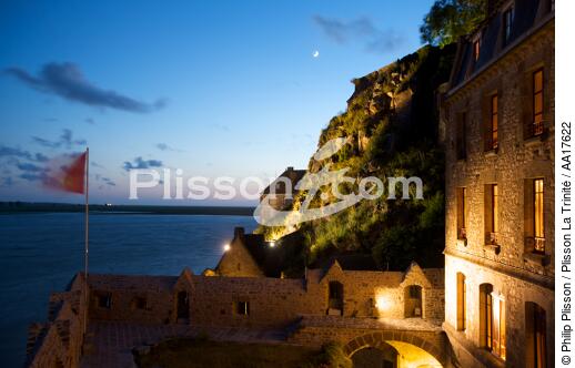 le Mont Saint-Michel - © Philip Plisson / Plisson La Trinité / AA17622 - Nos reportages photos - Site [50]