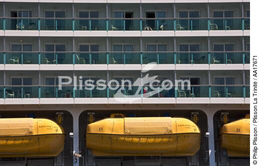 On board the cruise ship Navigator of the Seas - © Philip Plisson / Plisson La Trinité / AA17671 - Photo Galleries - Cruise