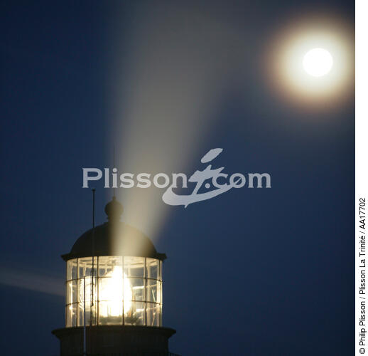 Le phare de Carteret. - © Philip Plisson / Plisson La Trinité / AA17702 - Nos reportages photos - Phares France