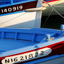 Small boats in Nice. © Philip Plisson / Plisson La Trinité / AA17756 - Photo Galleries - Rowing boat