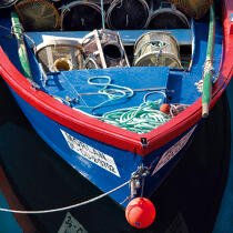 Barque en Galice. © Philip Plisson / Plisson La Trinité / AA17760 - Nos reportages photos - Format carré