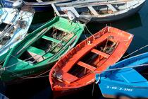 In Vigo harbour © Philip Plisson / Plisson La Trinité / AA17907 - Photo Galleries - Rowing boat