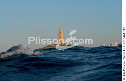 Hercules tower - © Philip Plisson / Plisson La Trinité / AA17922 - Photo Galleries - Lighthouse [Galicia]