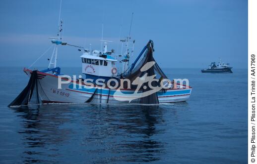 Pêche a la sardines au petit matin - © Philip Plisson / Plisson La Trinité / AA17969 - Nos reportages photos - Poisson