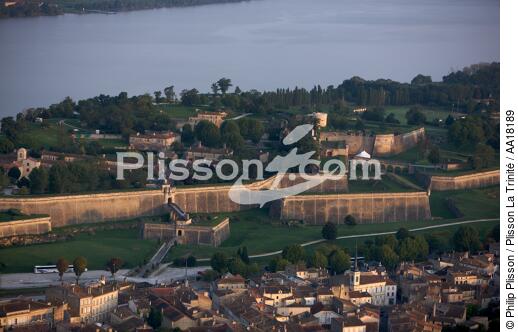 La citadelle de Blaye en Gironde. - © Philip Plisson / Plisson La Trinité / AA18189 - Nos reportages photos - Citadelle