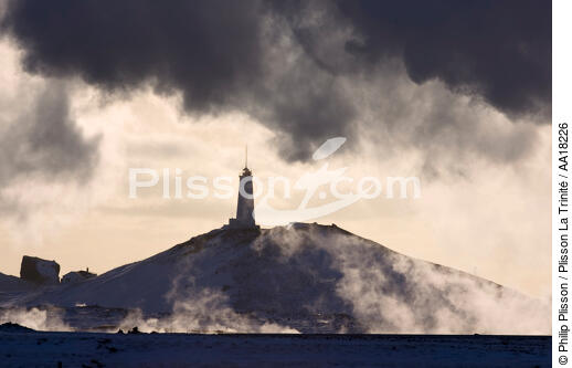 Les îles Westman en Islande. - © Philip Plisson / Plisson La Trinité / AA18226 - Nos reportages photos - Ciel