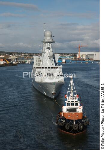 Military frigate, Chevalier Paul. - © Philip Plisson / Plisson La Trinité / AA18513 - Photo Galleries - The Navy
