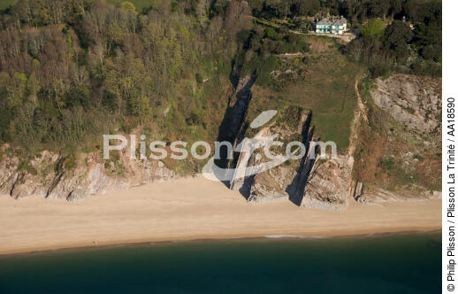 Sur une plage du Dévon - © Philip Plisson / Plisson La Trinité / AA18590 - Nos reportages photos - Devon
