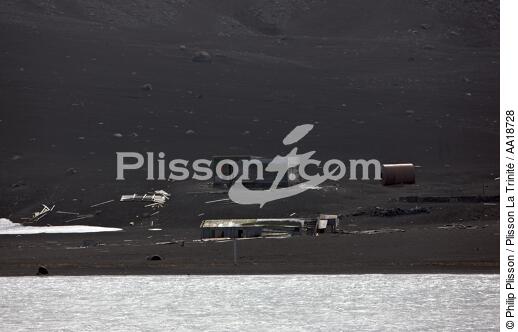L'île de la déception en Antarctique. - © Philip Plisson / Plisson La Trinité / AA18728 - Nos reportages photos - Ile de la Déception