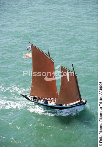La Semaine du Golfe 2007. - © Philip Plisson / Plisson La Trinité / AA19005 - Photo Galleries - Sinagot, traditional "Golfe du Morbihan" boat