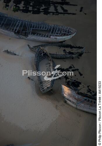 La rivière d'Etel - © Philip Plisson / Plisson La Trinité / AA19233 - Nos reportages photos - Le Morbihan à tire d'ailes Photos de Philip Plisson