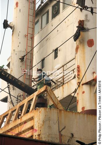 Bangkok. - © Philip Plisson / Plisson La Trinité / AA19316 - Nos reportages photos - Réparation navale