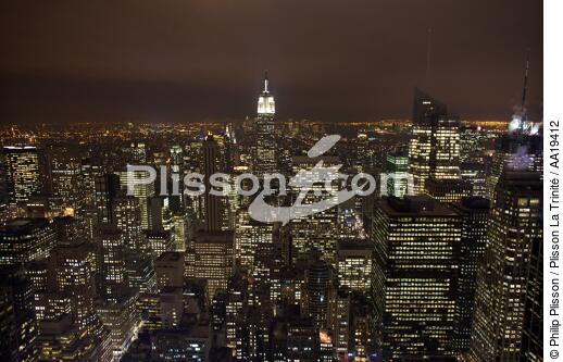 New York - © Philip Plisson / Plisson La Trinité / AA19412 - Nos reportages photos - Nuit