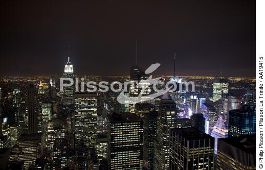 New York - © Philip Plisson / Plisson La Trinité / AA19415 - Nos reportages photos - Nuit