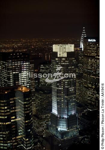 New York city - © Philip Plisson / Plisson La Trinité / AA19416 - Photo Galleries - Building