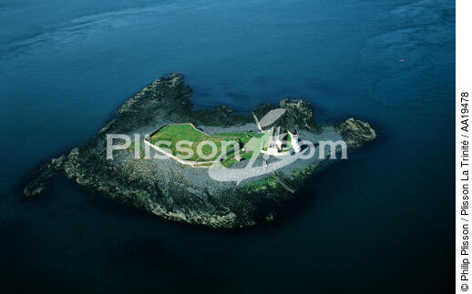 L'île de Fladda - © Philip Plisson / Plisson La Trinité / AA19478 - Nos reportages photos - Phares Grande-Bretagne