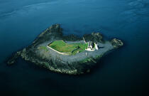 Island Fladder © Philip Plisson / Plisson La Trinité / AA19478 - Photo Galleries - Great Britain Lighthouses