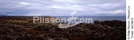 L'est de l'île sud d'Harris - © Philip Plisson / Plisson La Trinité / AA19615 - Nos reportages photos - Ecosse