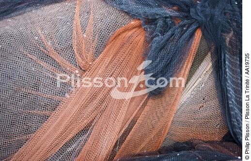 Filets de pêche - © Philip Plisson / Plisson La Trinité / AA19735 - Nos reportages photos - Espagne