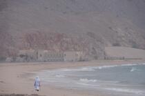 Sur une plage d'Oman © Philip Plisson / Plisson La Trinité / AA19796 - Nos reportages photos - Oman