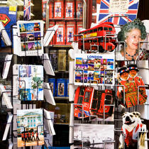 Gift shop. © Philip Plisson / Plisson La Trinité / AA19812 - Photo Galleries - Town [England]